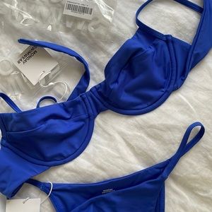 MONDAY swimwear Maui top and Barbados bottom NWT